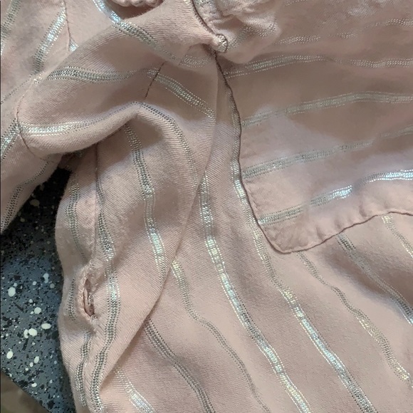 Express-Metallic Stripe The City Shirt - Picture 7 of 7